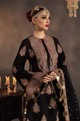 Meeral Stitched 3 Piece Luxury Formals Pret Collection'2025-Anisa - Meeral Luxe
