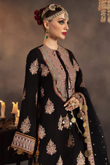 Meeral Stitched 3 Piece Luxury Formals Pret Collection'2025-Anisa - Meeral Luxe
