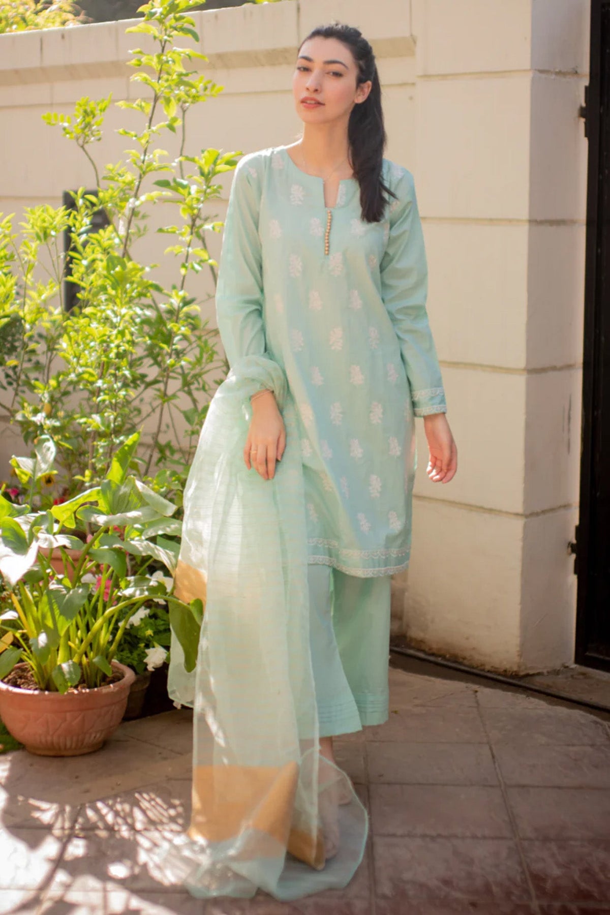 Mannat Clothing Stitched Collection-Dandelion Amina Sultan