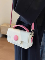 Fineur Handbag Dot Luxe - White
