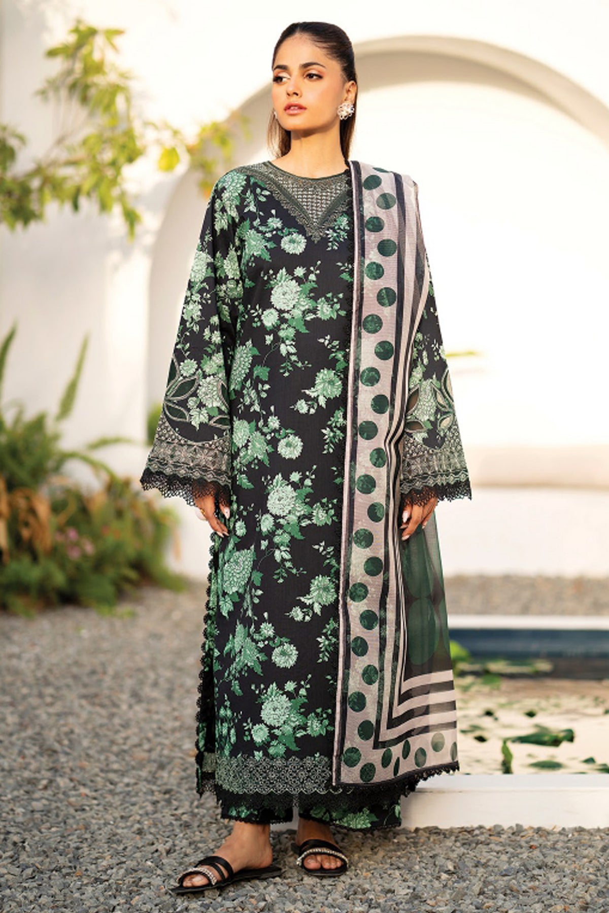 Summer Soiree By Xenia Unstitched 3 Piece Emb Lawn Vol-02 Collection'2024-09-Fila