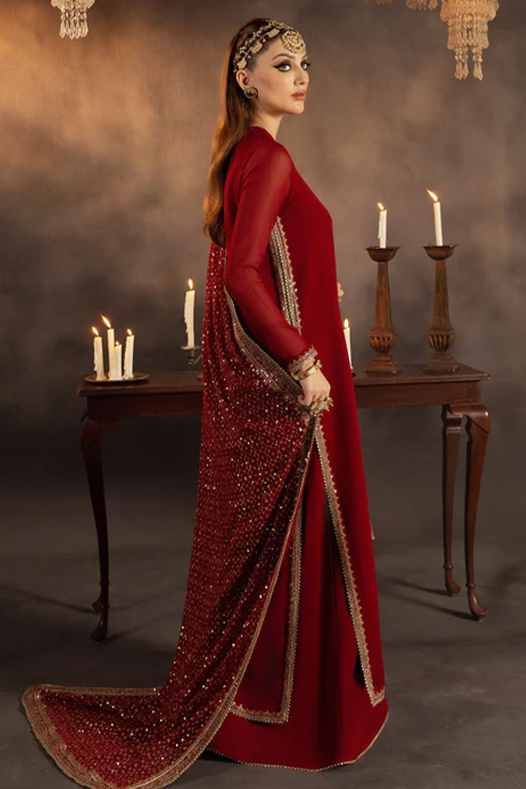 Meeral Stitched 3 Piece Luxury Formals Pret Collection'2025-Gulnaar - Meeral Luxe