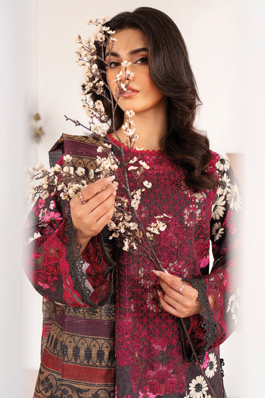 Summer Soiree By Xenia Unstitched 3 Piece Emb Lawn Vol-02 Collection'2024-12-Vashta