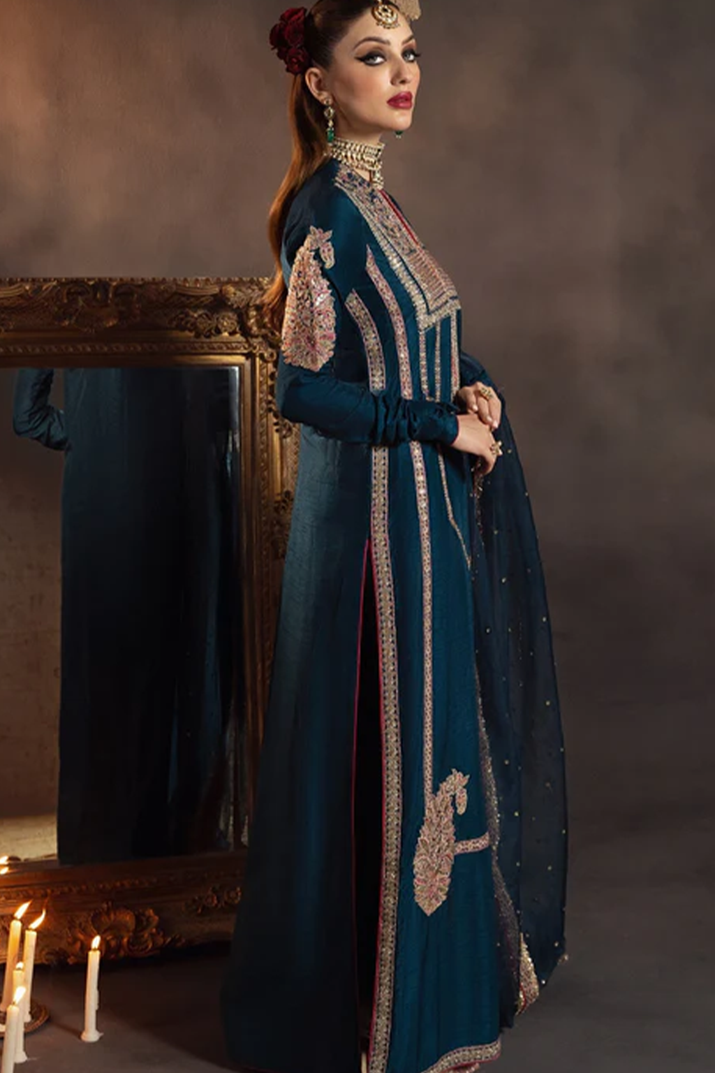 Meeral Stitched 3 Piece Luxury Formals Pret Collection'2025-Mohini - Meeral Luxe