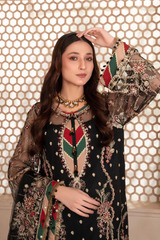 Meeral Stitched 3 Piece Luxury Formals Pret Collection'2025-MSA-23-D162 Rangoon - Meeral Luxe
