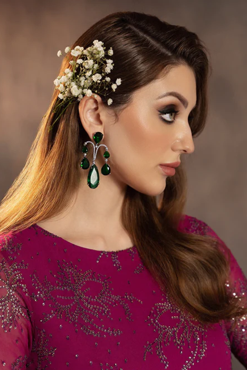 Meeral Stitched 3 Piece Luxury Formals Pret Collection'2025-Rania - Meeral Luxe