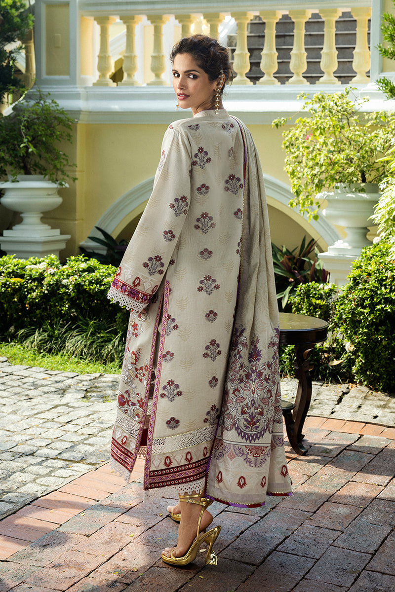 Seraph Hemline By Mushq Unstitched 3 Piece Jacquard Lawn Collection-HML-01-Levana