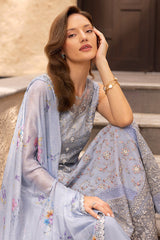 Zinnia By Faiza Saqlain Unstitched 3 Piece Luxury Lawn Collection-Liana