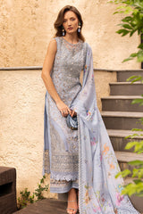 Zinnia By Faiza Saqlain Unstitched 3 Piece Luxury Lawn Collection-Liana