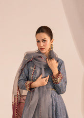 Zaaviay Stitched 3 Piece Luxury Formals Collection'2025-Lilac Breeze