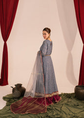 Zaaviay Stitched 3 Piece Luxury Formals Collection'2025-Lilac Breeze