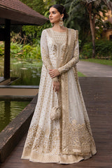 Zinnia By Faiza Saqlain Unstitched 3 Piece Luxury Lawn Collection-Lily