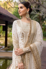 Zinnia By Faiza Saqlain Unstitched 3 Piece Luxury Lawn Collection-Lily