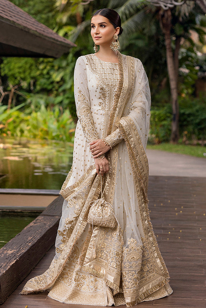 Zinnia By Faiza Saqlain Unstitched 3 Piece Luxury Lawn Collection-Lily