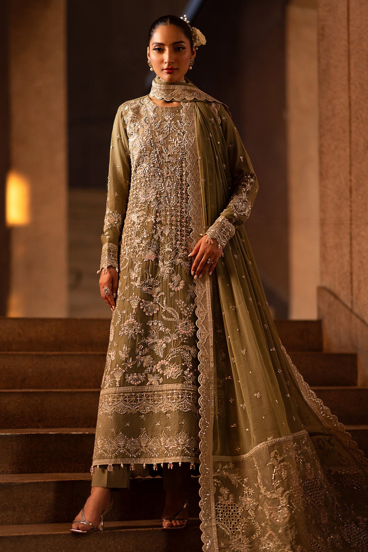 Casabella By Emaan Adeel Unstitched 3 Piece Luxury Formals Collection'2024-Liora