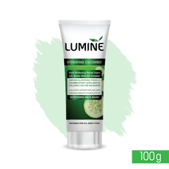 Lumine Hydrating Cucumber Whitening Face Wash - 100g