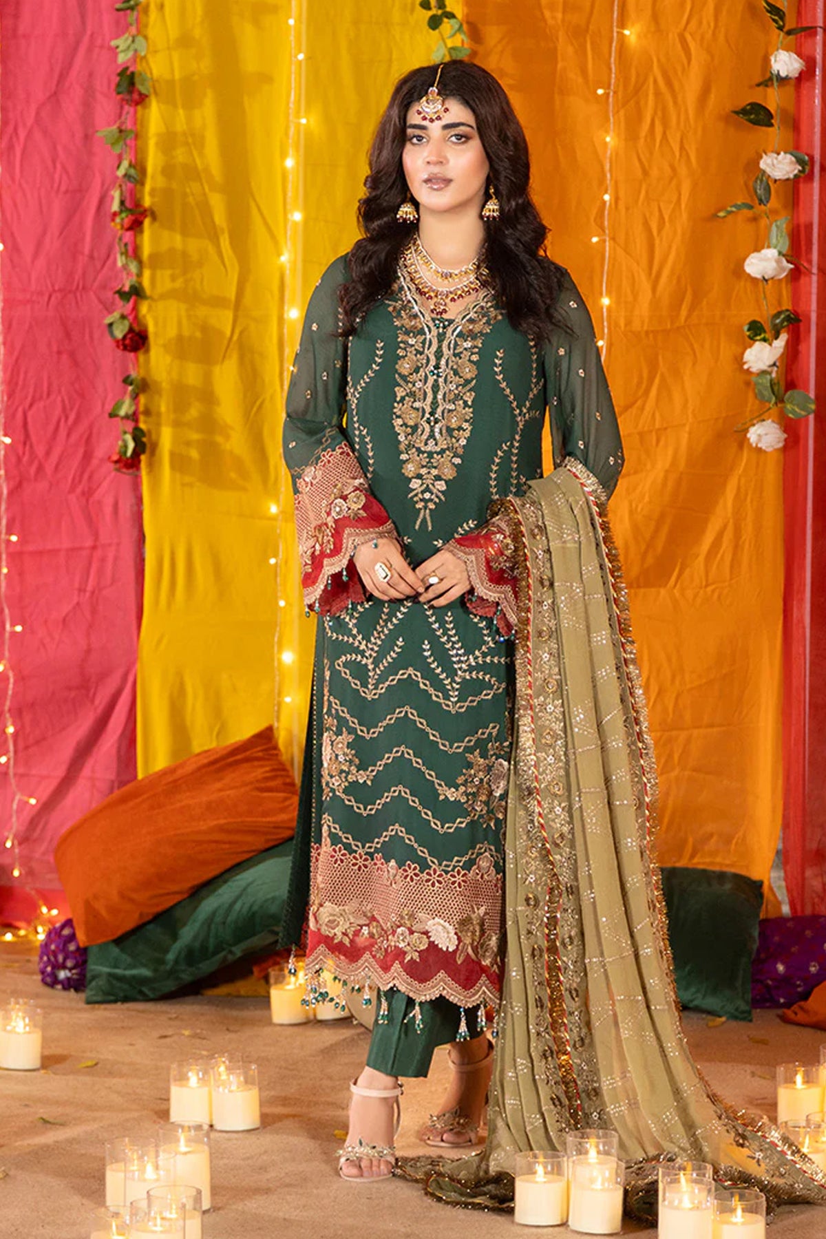 Shagun By Imrozia Serene Unstitched 3 Piece Luxury Formals Collection'2025-M-102-Zarva