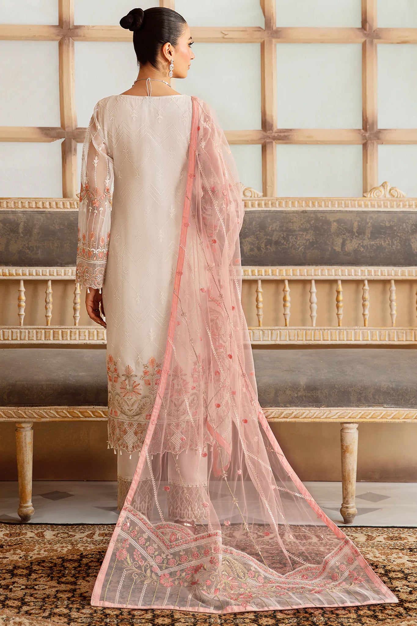 Minhal by Ramsha Unstitched 3 Piece Formals Vol-12 Collection'2025-M-1203