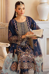 Minhal by Ramsha Unstitched 3 Piece Formals Vol-12 Collection'2025-M-1209