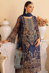 Minhal by Ramsha Unstitched 3 Piece Formals Vol-12 Collection'2025-M-1209