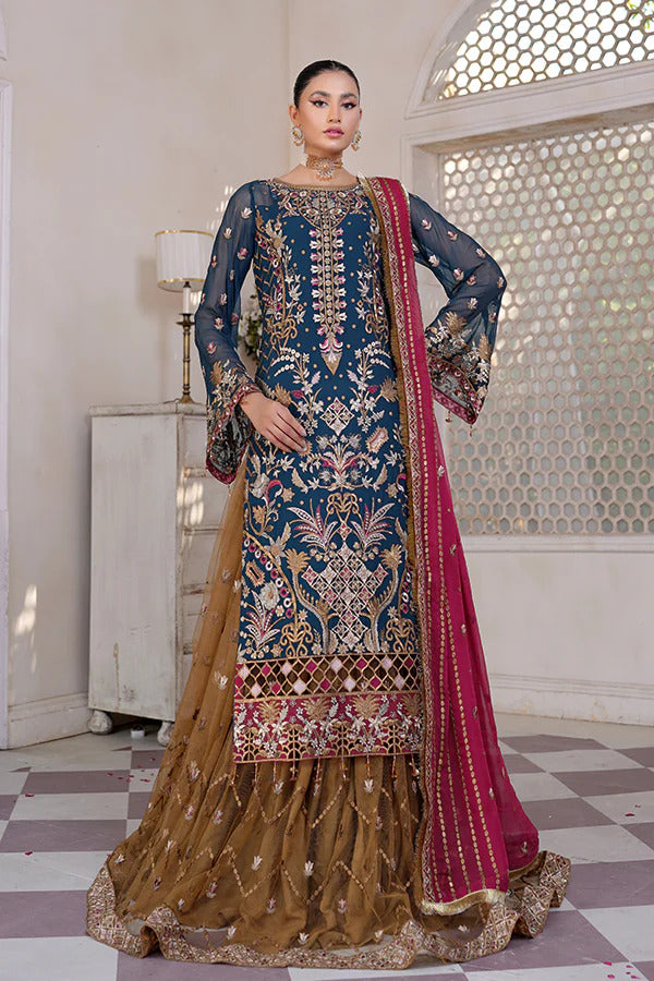 Misaal by Maryam's Unstitched 3 Piece Luxury Formal Collection'2023-M-3004