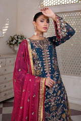 Misaal by Maryam's Unstitched 3 Piece Luxury Formal Collection'2023-M-3004