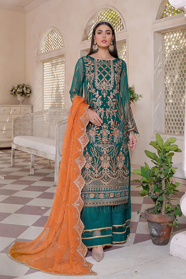 Misaal by Maryam's Unstitched 3 Piece Luxury Formal Collection'2023-M-3006