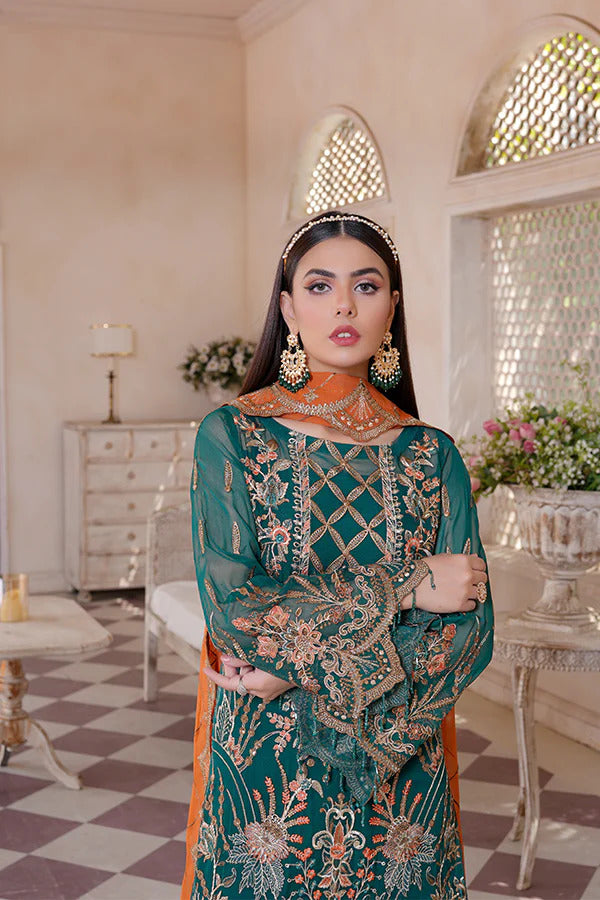 Misaal by Maryam's Unstitched 3 Piece Luxury Formal Collection'2023-M-3006