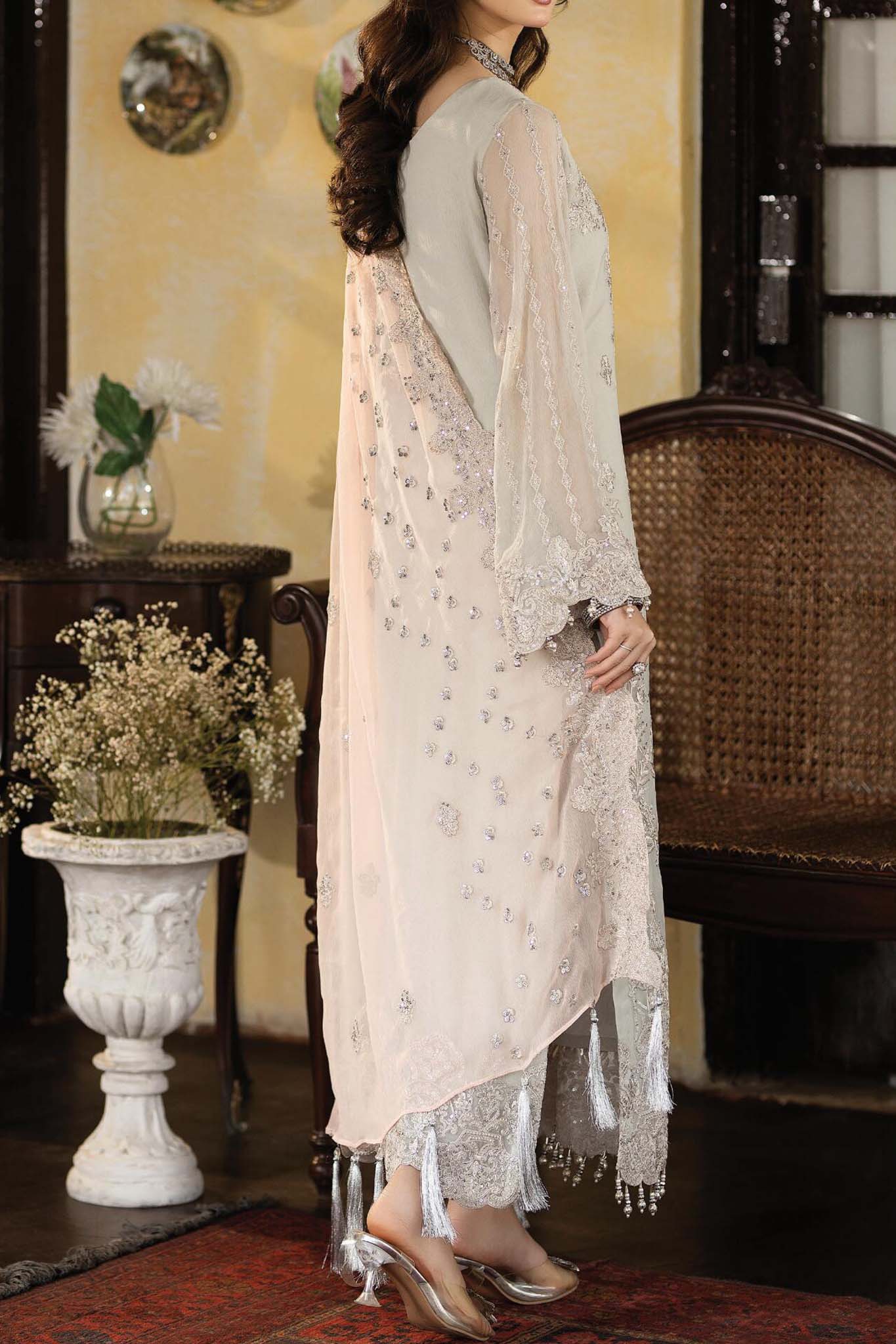 Enliven Majestic by Imrozia Unstitched 3 Piece Luxury Chiffon Collection'2024-M-63-Gabriella