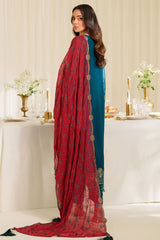 Noore By Imrozia Serene Unstitched 3 Piece Luxury Chiffon Collection'2025-M-93-Lyra