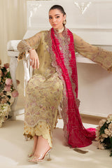 Noore By Imrozia Serene Unstitched 3 Piece Luxury Chiffon Collection'2025-M-95-Dhalia