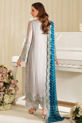 Noore By Imrozia Serene Unstitched 3 Piece Luxury Chiffon Collection'2025-M-96-Ameria