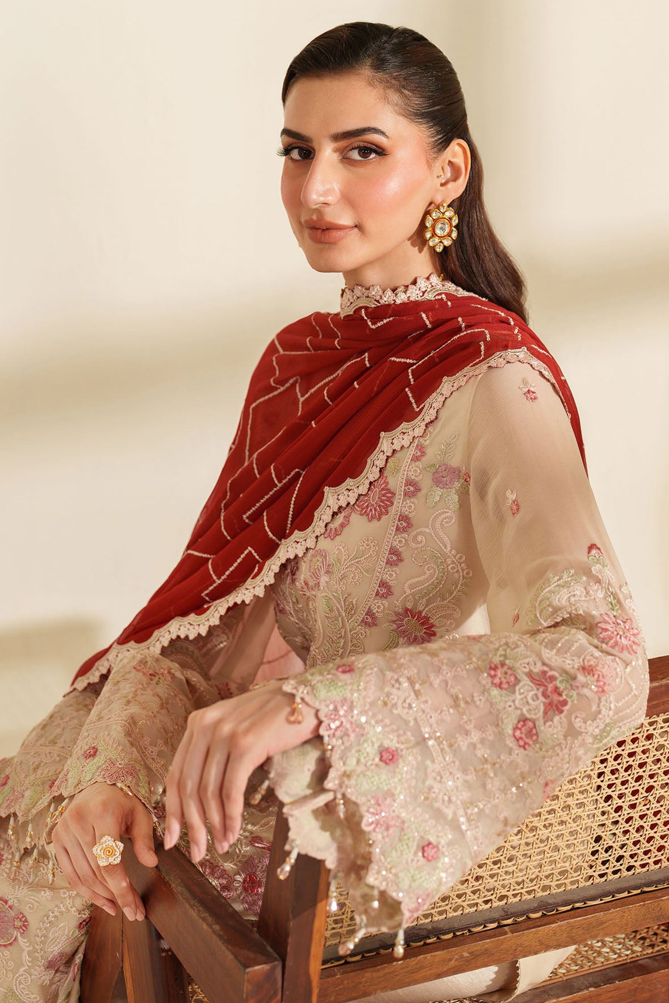 Noore By Imrozia Serene Unstitched 3 Piece Luxury Chiffon Collection'2025-M-98-Zyne