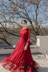Aashna By Mannat Clothing Stitched Collection-Emily-Red