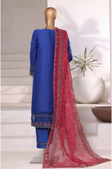 Mahpara by Sada Bahar Stitched 3 Piece Festive Formals Vol-18 Collection'2025-Ma-41-R Blue