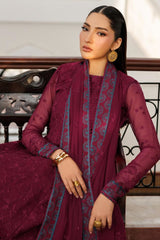 Nourah By Zarif Unstitched 3 Piece Formals Suit-ZF-ZQH-MAHAL-04