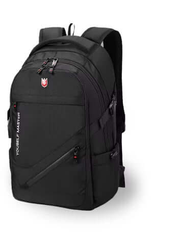SWISS MASTER BACKPACK BLACK - Bag X