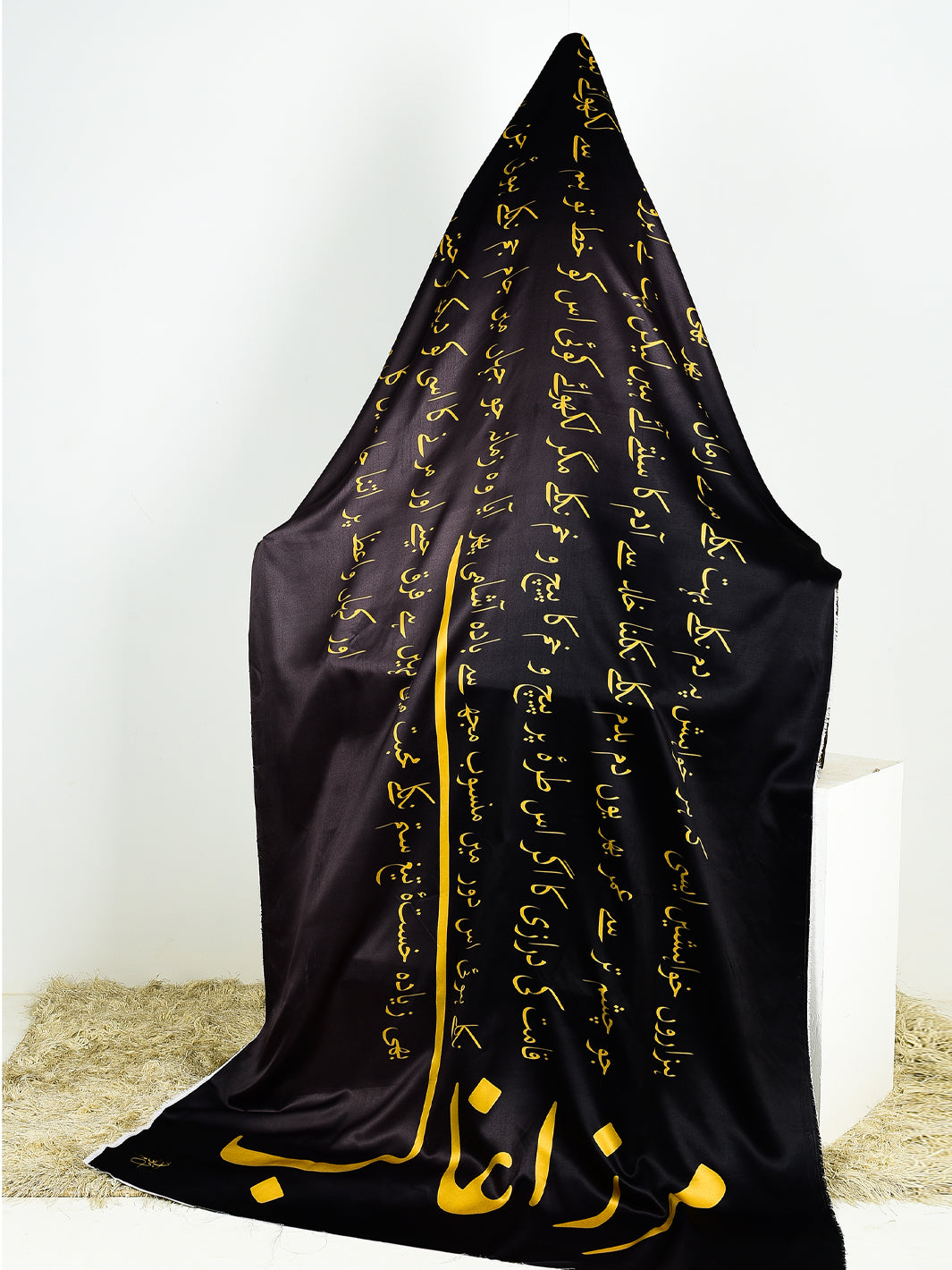 dark ghalib ki khuahish silk dupatta