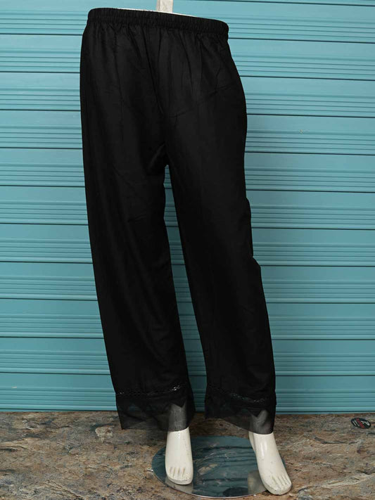 TNG Trouser-Bareezay (Black) Collection'2024