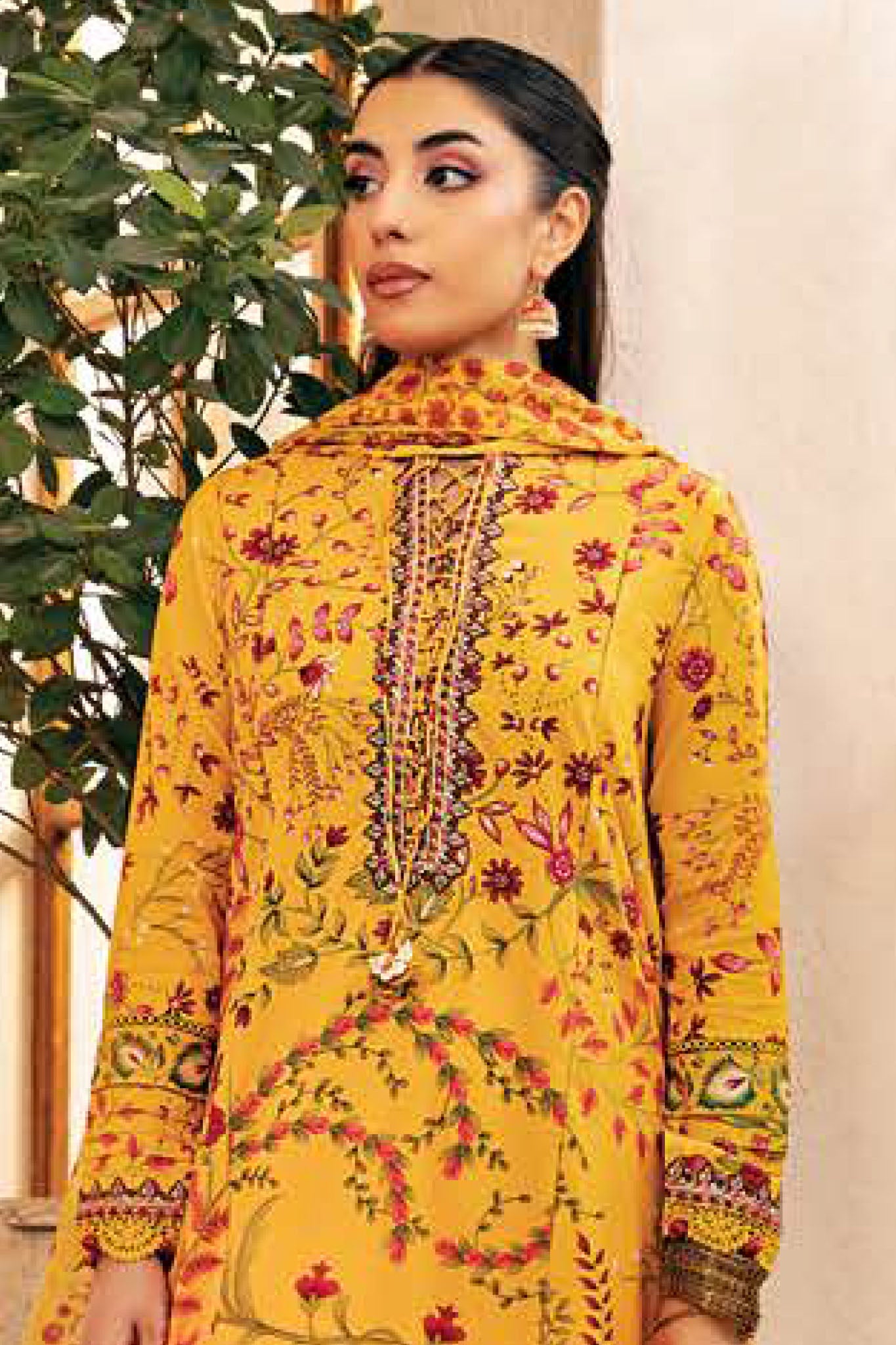 M.Basic by Maria B Unstitched 3 Piece Eid II Lawn Collection'2025-MB-912-A