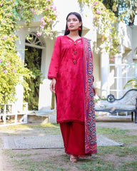 Minahil Unstitched 3 Piece Collection'2025-MC-L-0233