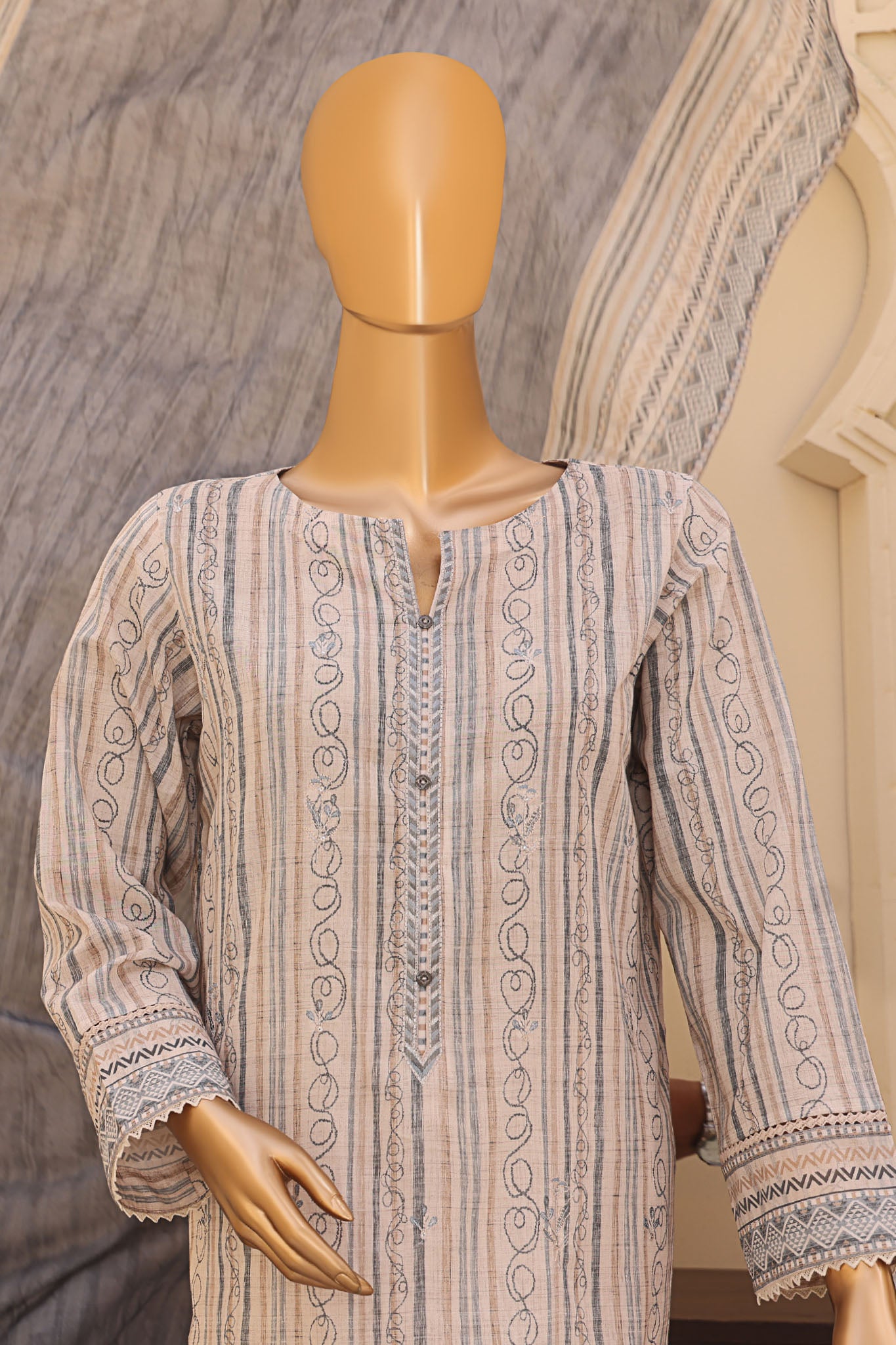 Mehak By HZ Unstitched 3 Piece Emb Lawn Vol-02 Collection'2025-MEC-502