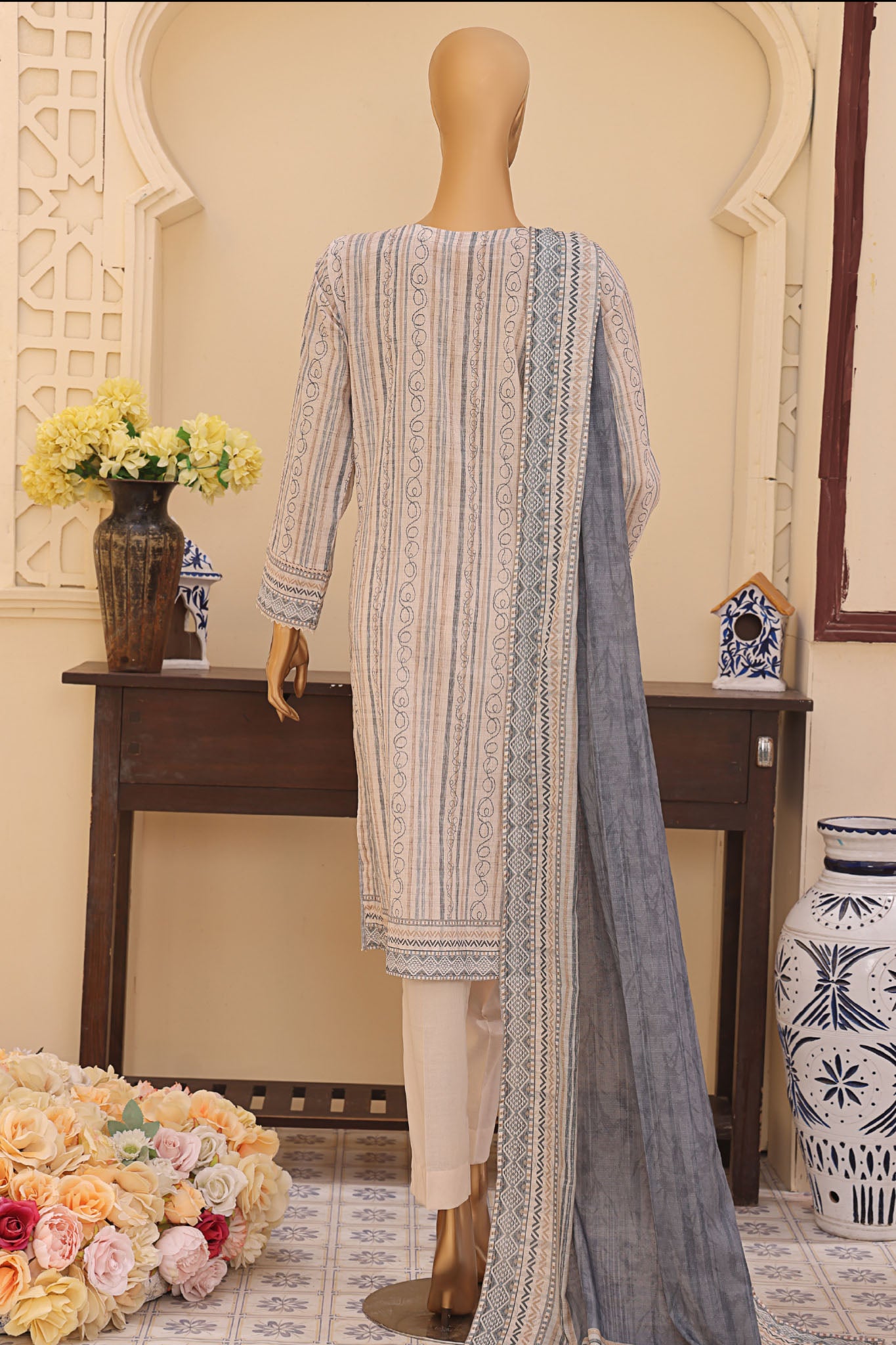 Mehak By HZ Unstitched 3 Piece Emb Lawn Vol-02 Collection'2025-MEC-502