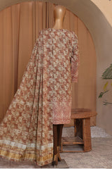 Mahee By HZ Unstitched 3 Piece Emb Cotton Lawn Collection'2024-MEJ-902