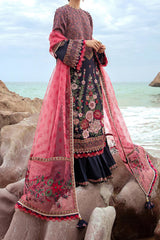 Dil Darya Samundar By MNR Unstitched 3 Piece Festive Emb Lawn Collection'2024-MFL-11-Jal Pari