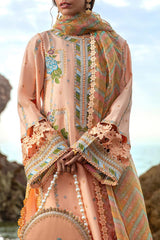 Dil Darya Samundar By MNR Unstitched 3 Piece Festive Emb Lawn Collection'2024-MFL-18-Rani