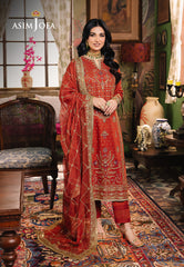 Asim Jofa Afsanay - Luxury Pret?jlp-04 Embroidered Twisted Lawn 3Pcs