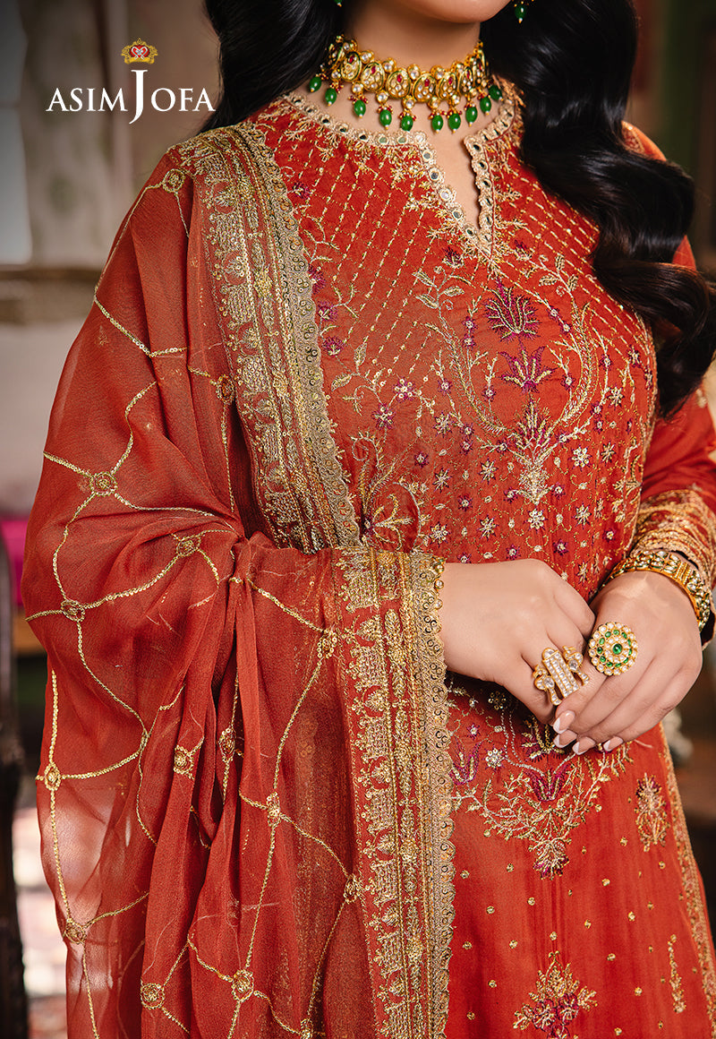 Asim Jofa Afsanay - Luxury Pret?jlp-04 Embroidered Twisted Lawn 3Pcs