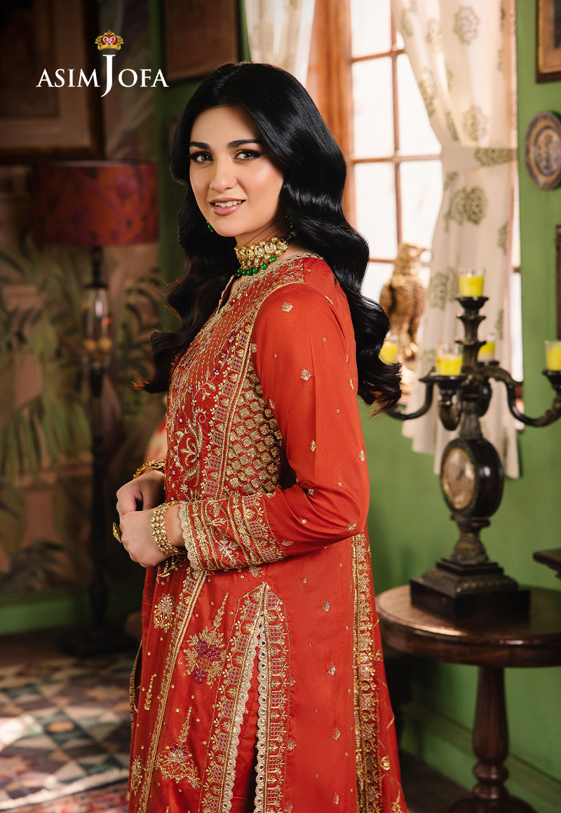 Asim Jofa Afsanay - Luxury Pret?jlp-04 Embroidered Twisted Lawn 3Pcs