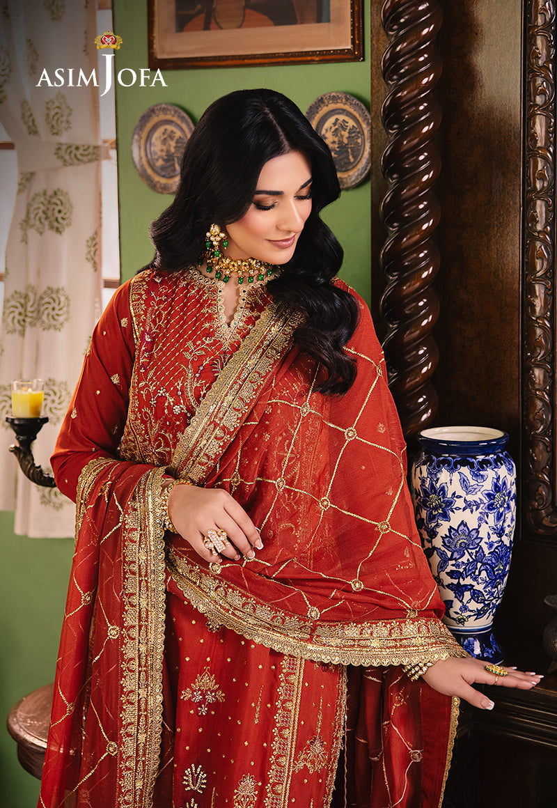 Asim Jofa Afsanay - Luxury Pret?jlp-04 Embroidered Twisted Lawn 3Pcs